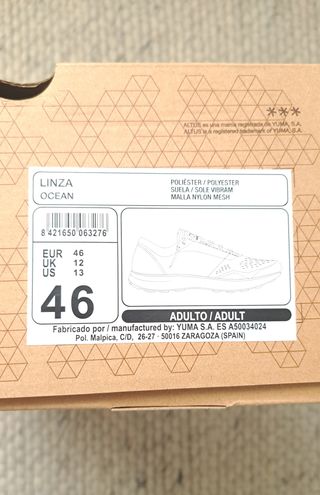 Zapatillas senderismo Altus Linza Vibram 46 hombre