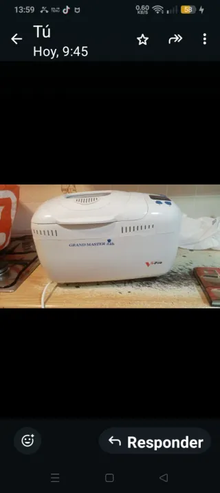 Panificadora Grand Master V-Pro