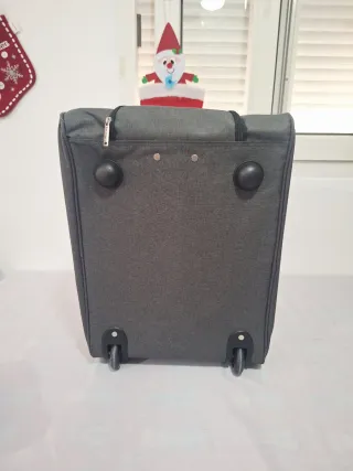 Trolley de cabina TOP TRAVEL gris y azul