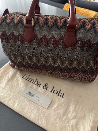 Bolso Bimba y Lola Multicolor y Dorado