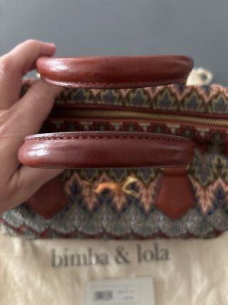 Bolso Bimba y Lola Multicolor y Dorado