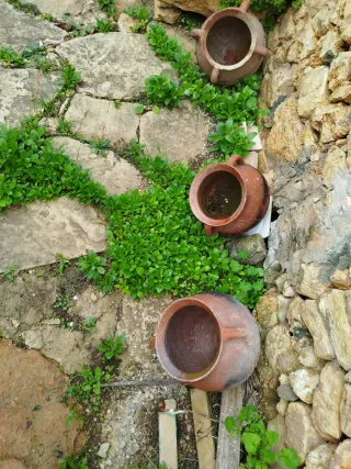 3 Vasijas de Terracota Mallorquina no hago envíos