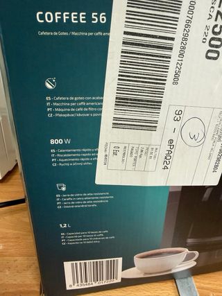 Cafetera Cecotec Coffee 56 Time