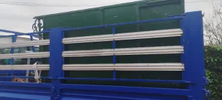 Puertas de hierro para parcela