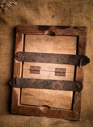 Marco de contacto fotográfico antiguo – 13×18 cm –