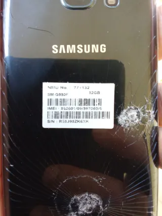 Samsung SM-G930F - Smartphone Nero