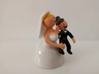 Figura Novios Tarta Alessi AMG159