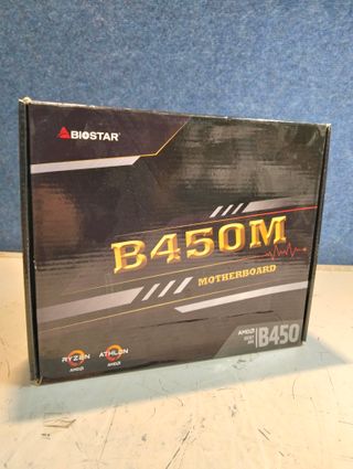 Biostar B450M-H Placa Base AM4 DDR4 M.2 Micro-ATX