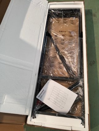 SONGMICS Armario de Ropa Portátil Marrón Rústico