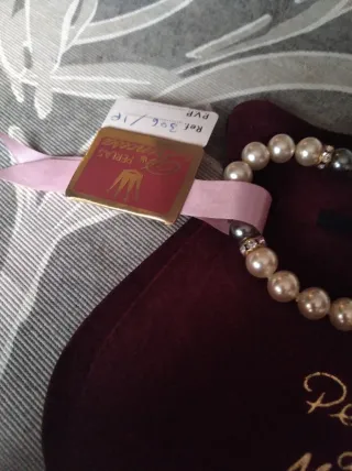 Pulsera Perlas Naturales y Circonitas