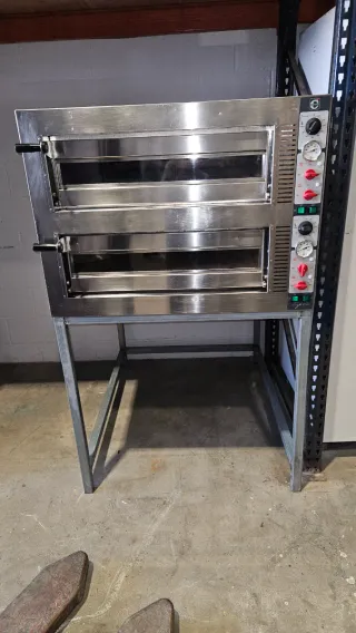 Horno Pizza Industrial Doble