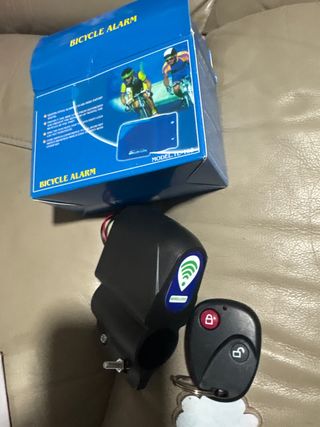 Alarma para bicicleta con mando
