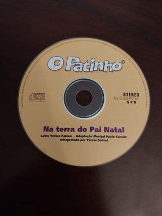 CD O Patinho na terra do Pai Natal