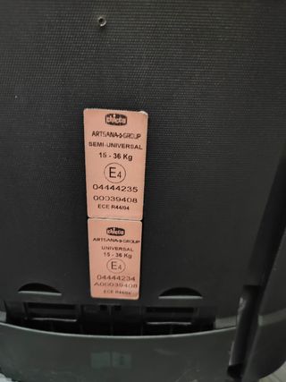 Silla de coche Chicco gris