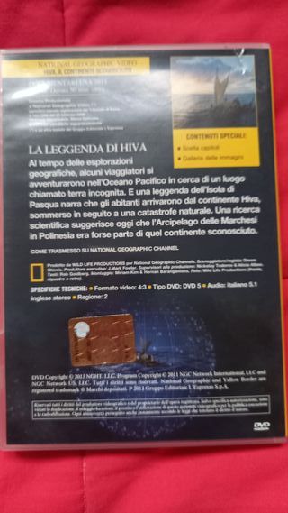 Hiva Il Continente Sconosciuto DVD National Geogra