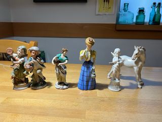 Figuras de cerámica época