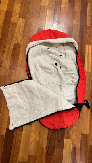 Carrito Bebé YOYO+ Rojo con Saco de Invierno