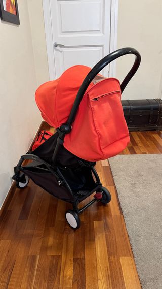Carrito Bebé YOYO+ Rojo con Saco de Invierno