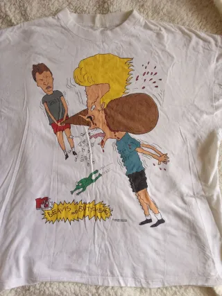 Camiseta Vintage Beavis and Butthead MTV 90s