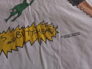 Camiseta Vintage Beavis and Butthead MTV 90s