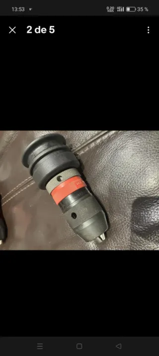 Portabrocas HILTI de cierre rápido