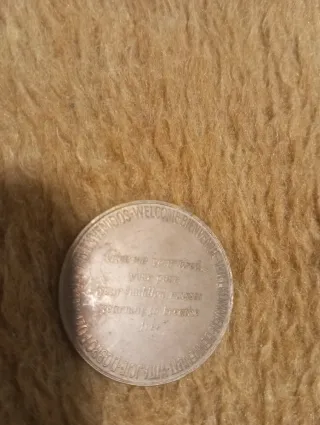 Medalla Liberty Island Estatua de la Libertad