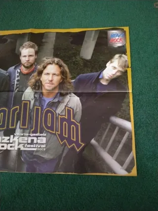 Póster PEARL JAM ( Azkena Rock Festival)