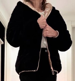 Chaqueta reversible pelo y anorak Gogs