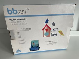 Trona de viaje para bebé con estampado