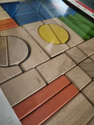 Blocchi Costruzione Legno M&S 1-3 Anni