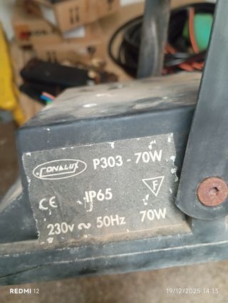 Foco exterior 5 unidades 50€