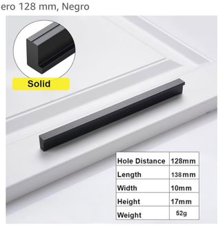 Tiradores mueble de cocina