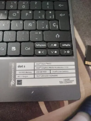 Packard Bell Ordenador Portátil Negro