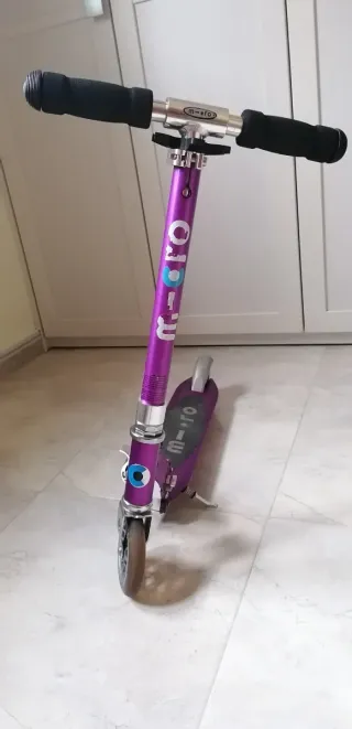 Patinete Micro Morado Metalizado