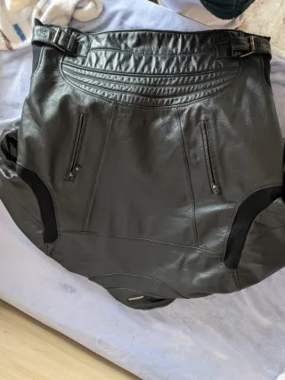 Chaqueta de cuero para moto