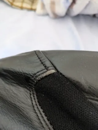 Chaqueta de cuero para moto