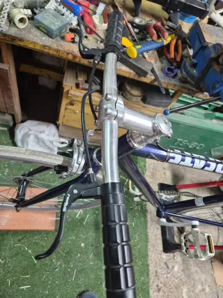 Bicicleta Fixie Azul