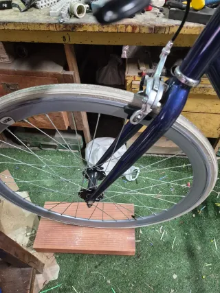 Bicicleta Fixie Azul