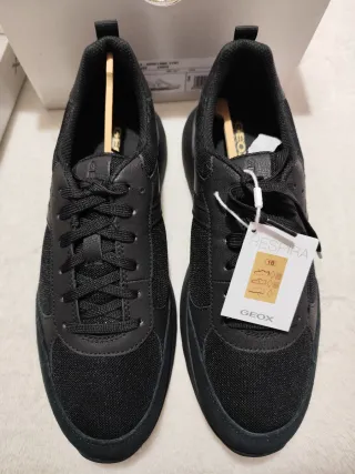 Deportivas Geox Hombre Negras
