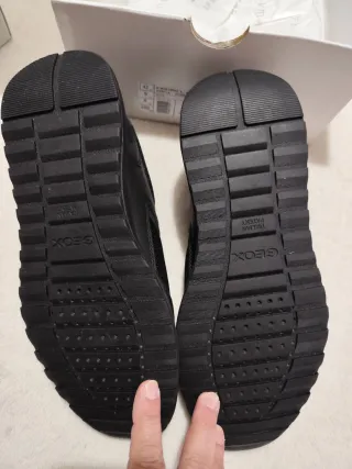 Deportivas Geox Hombre Negras