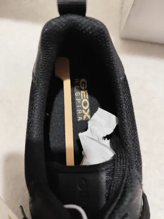 Deportivas Geox Hombre Negras