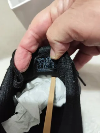 Deportivas Geox Hombre Negras