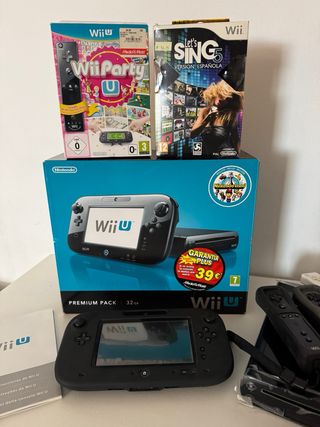 Nintendo Wii U Premium Pack 32GB Negra