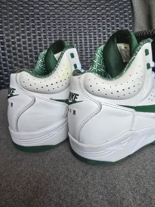 Nike Air Flight Blancas Verdes Talla 42.5