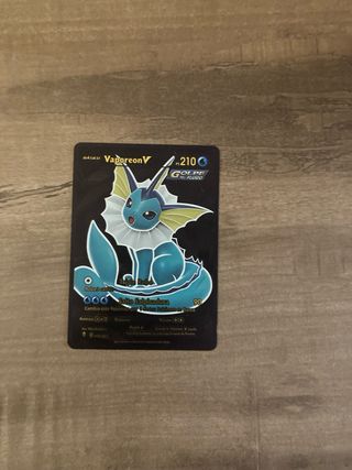6 Cartas Pokémon V Negras