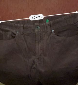 Pantalón de pana morado
