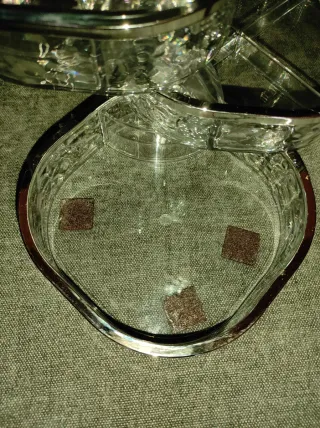 Joyero giratorio con figura de oso