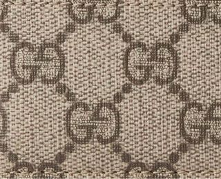 Portacarte Gucci GG Supreme Beige/Oro