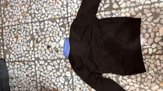 Jersey Zara Manga Larga Cuello Polo