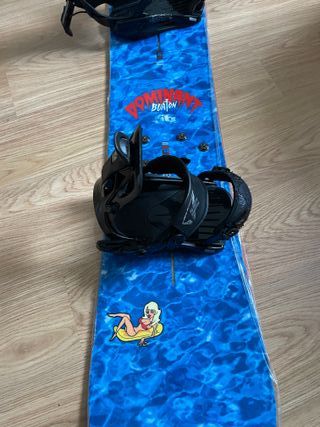 Tabla Snow Burton Dominant + Fijaciones SP